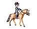 PLAYMOBIL German Sport Horse with Dressage Rider and Stable