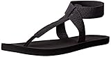 Reef Women's Reef Cushion Moon Flip Flop, Black, 8 M US