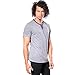 Lucky Brand Men's Notch Shirt, Heather Grey, X-Large
