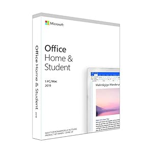 Microsoft Office 2019 Home & Student multilingual | 1 PC (Windows 10) /Mac | Dauerlizenz | Box