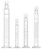 DONLAB DLA1000 Glass 1000ml Graduated Cylinder with