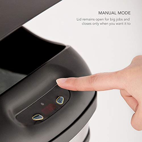 NINESTARS DZT506 Automatic Touchless Infrared Motion Sensor Trash Can