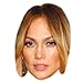 Jennifer Lopez Celebrity Mask, Card Face and Fancy Dress Mask