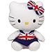 Hello Kitty Union Jack Dress Ty Beanie Babie Uk Exclusive