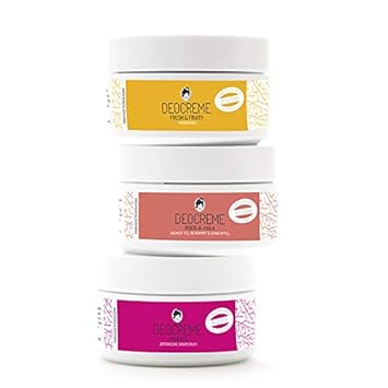 3x 50 ml - Sparset - PonyHütchen Deocreme - fruchtiger Duft - 100% natürliche Wirkung - 0% Aluminiumsalze - ohne Alu - natürl