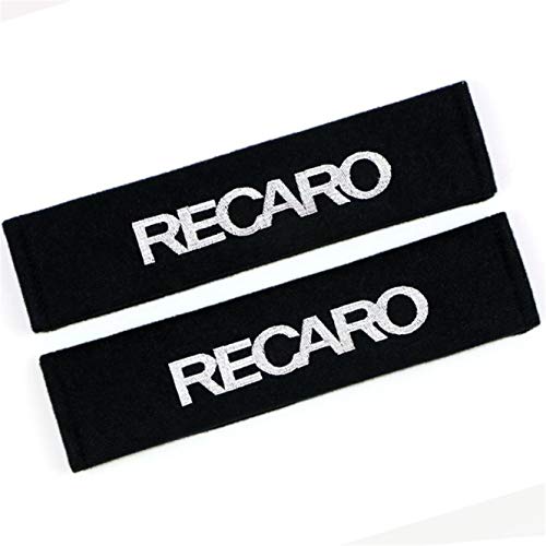GANGJIANLAN New Car Seat Belt Covers Shoulder Pads Pair for Select Brands (RECARO)