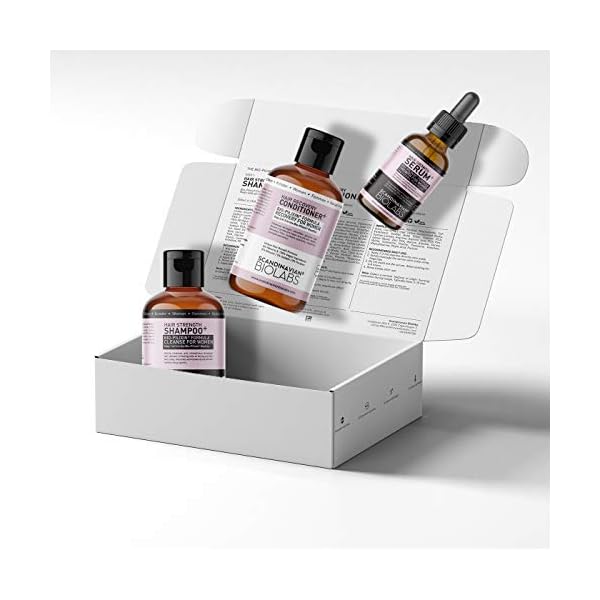 Scandinavian Biolabs Hair Growth Routine for Women with Clinically Proven results in 45 days - Hair Serum for Hair Loss…