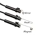 DBPOWER 2MP HD Wifi Endoscope Semi-rigid Cable 6 Adjustable Led IP67 Waterproof Wifi Borescope Inspection Snake Camera with Telescoping Handle for Android, iPhone, iPad, Samsung&Tablet(3.5M/11.5ft)