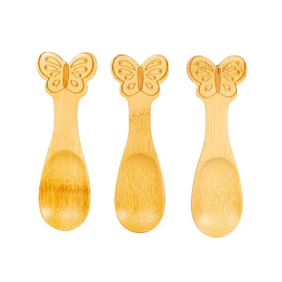 Sass & Belle Butterfly Bamboo Spoons - Set of 3