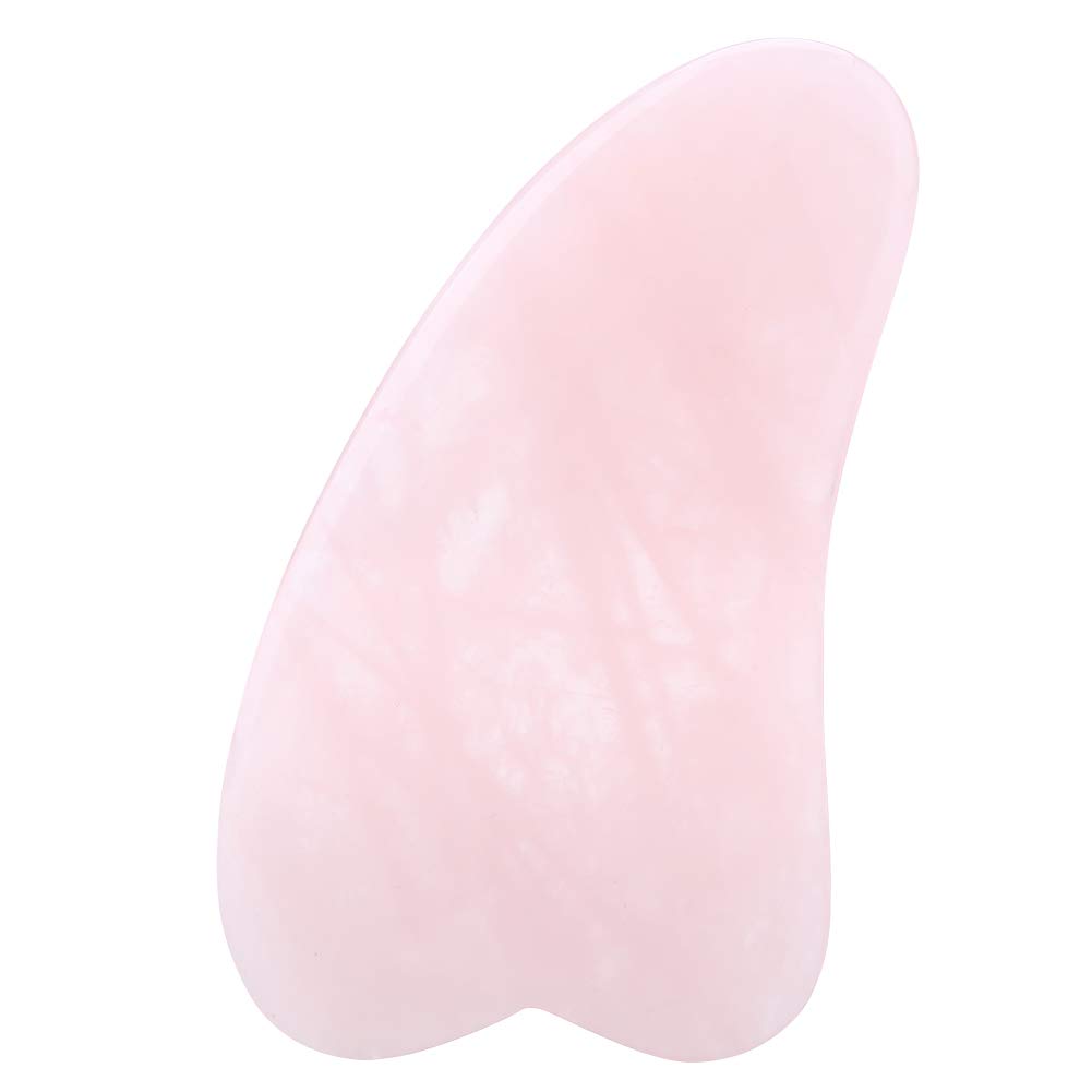Gua Sha Massage Tool Heart Shape Massage Scrapping Plate Natural Stone Face Roller Beauty Salon for Office