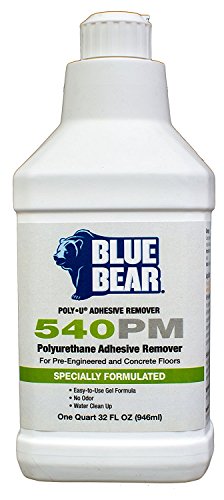 BLUE BEAR 540PM Polyurethane Adhesive Remover Quart