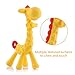 Baby Teething Toys for 0-6 Month, Tinabless Giraffe Baby Chew Toy and Teething Mitten Set, Silicone Teethers for Babies 6-12 Months, Christmas Stocking Stuffers for Boys&Girls