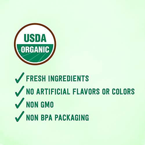 AMAZON BRAND – MAMA BEAR ORGANIC BABY FOOD APPLES, VEGETARIAN, 4 OUNCE (PACK OF 1) CUP