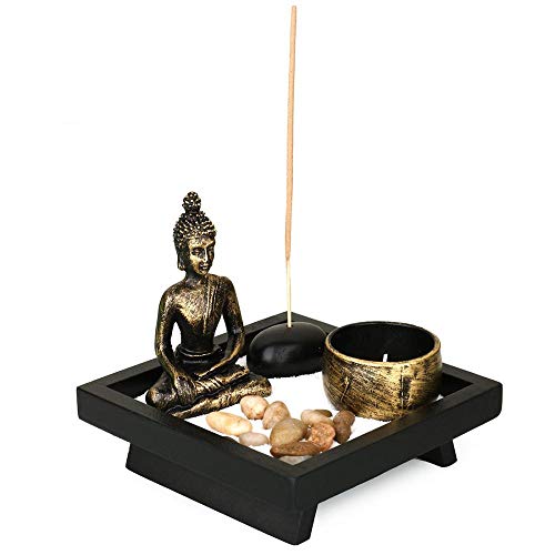 YYW Resin Incense Sticker Holder, Zen Garden Home Lous Incense Burner