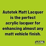 Autotek Matt Lacquer Spray Paint 500ml Durable Finish Fast Drying Coating view 5
