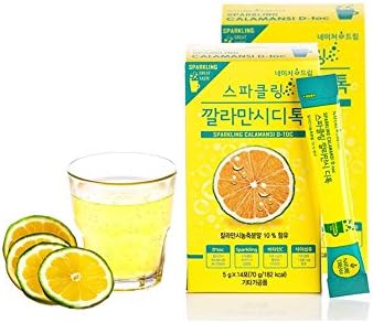 NatureDream Calamansi Sparkling Detox &amp; Diet Vibrant Cleanse Pack of 2, 28 Servings