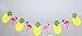 Pink Pineapple Flamingo Party Supplies Decor Girls Room Decoration Wedding Pennant