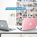 IBENZER MacBook Air 13 Inch Case Old Version 2010-2017, Soft Touch Hard Case Shell Cover with Keyboard Cover for Apple MacBook Air 13 A1369 1466 NO Touch ID, Pink,MMA13PK+1