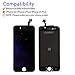 Arndox For iPhone 6 Screen Replacement, 4.7 Inch LCD Display Digitizer Touch Screen with Repair Tool Kit and Tempered Glass (Black)