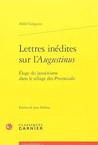 Lettres inédites sur l'