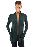 PattyBoutik Women Open Front Pockets Cardigan