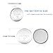 50 Pack CELEWELL CR2032 Battery CR2032H 230mAh 3 Volt Lithium Battery Coin Button Cell 3 Years Warranty