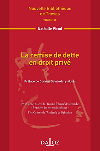 La  remise de dette en droit privé