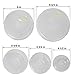 Ventilated Nesting Microwave Covers - Set of 5