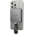 ORICO 2TB Magnetic External SSD, 4K ProRes HDR Record and Store, USB3.1 (1000MB/s), USB3.2 Gen2*2(2000MB/s), Portable Solid State Drive, Compatible with USB-C Smartphone(iPhone15/16 Only) - A20PLUS