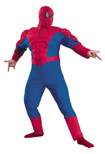 Disguise Inc - Spider-Man Classic Muscle Adult Plus Costume