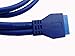 QiCheng&LYS USB 3.0 Housing Motherboard 19 Pin Male to Female Extension Cable (USB 3.0 Male to Female)