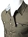 Doublju Mens shirts with Zipper point
