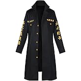 Anime Cosplay Costumes Manjiro Jacket Coat Cloak Black Uniform Suit Adult Halloween Outfits