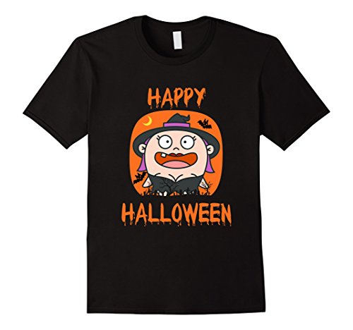 Scary Creepy Girl Witch Halloween Costume Shirt