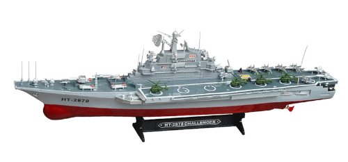 R/C 30 1:275 SCALE LARGE WARSHIP CHALLENGER BOAT w/ TWIN MOTORS by GRAND by Grand