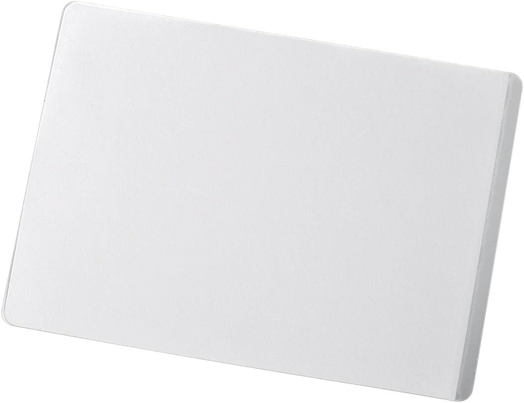 Durable SEALIT Self Laminating Business / Credit Card Pouches - ID Size Laminator Sealing Pouch Cold Seal Pockets 100 Pack - 54 x 90 mm