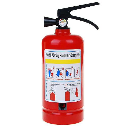 Dry Powder Fire Extinguisher Shaped Land Line Telephone
