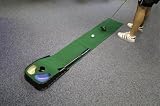 Longridge Putt N Hazard Golf Putting Mat Indoor Outdoor Training Aid 200 cm view 2
