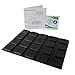 Rubber Bumpers Self Adhesive Large - 20 Pack - Non Slip Rubber Feet for Electronics - 1 Inch Square Black Bumper Pads