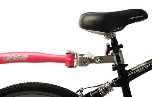 WeeRide Kazam Co-Pilot Bike Trailer, Pink - Thumbnail 3