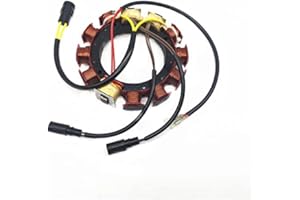 MOTOCEO Stator For Johnson Evinrude Outboard 35Amp 173-4643 18-5862 18-5877 584643 763779 1993-2001 185 200 225 250 300HP 6/8Cylinder 2Stroke Comm Loop Charged