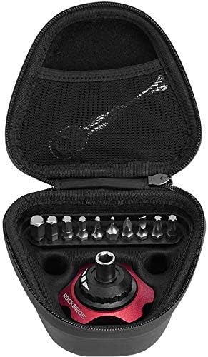 Enchante Jerry Bicycle Repair Tools - 12 in 1 Bike Torque Wrench Tool Multi-Tools Mini Ratchet Socket Set Kit MTB Road Bicycle Repair Tools 1 PCs