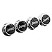 bleqi Chrome Metal Sports Style Car License Plate Frame Universal Bolt Screws For JEEP