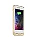mophie Juice Pack Wireless - Qi Wireless Charging - Protective Battery Case for Apple iPhone 8 and iPhone 7 - Gold