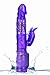 bom bex Dildo Vibrator - Rabbit Vibe with Rotating Bead for Women - Clitoral Stimulator,Masturbation Vibe for Females.Sex Toys,Purple (Purple)