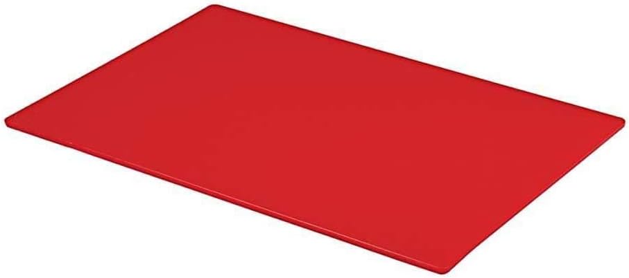 Professional Large Chopping Board Catering Food Prep Cutting Colour Coded RED, 45L x 34W cm