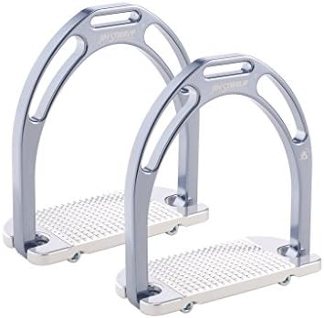 JIN STIRRUP 2 KINKO English Stirrups for Saddle - GLOSSY color - Authentic Product - Made in Italy - TITAN