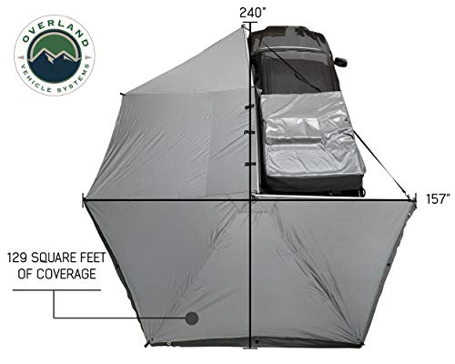 image for Nomadic Tents & Awnings OVS Nomadic Awning 270 - Dark Gray with Black 