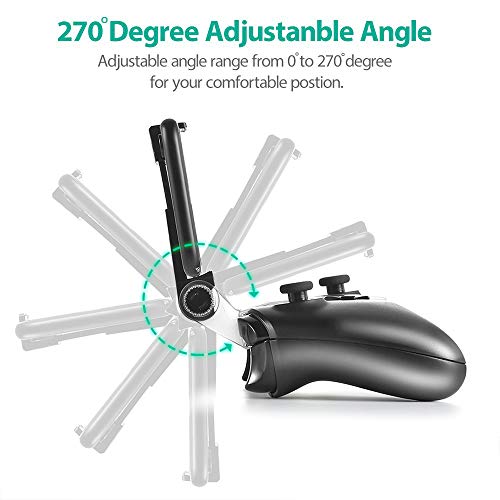 image for URWOOW Wireless Controller Phone Clip Holder Clamp Mount Stand Foldabl