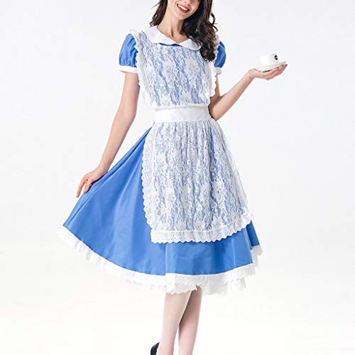 Women's Dirndl Dress Cosplay Costume Princess Dress Belle Outfit Maid Dress Suit Ball Gowns